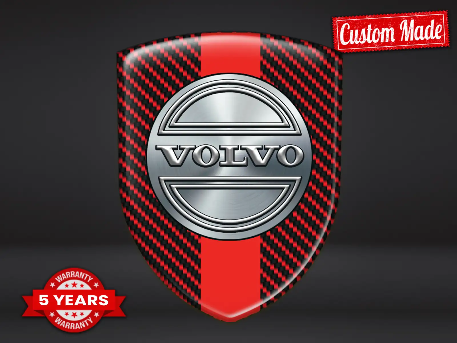 Volvo Vinilos Traseros Autos Resistentes Edición Limitada